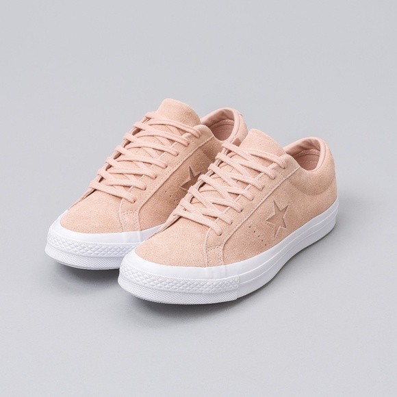 converse pink suede sneakers